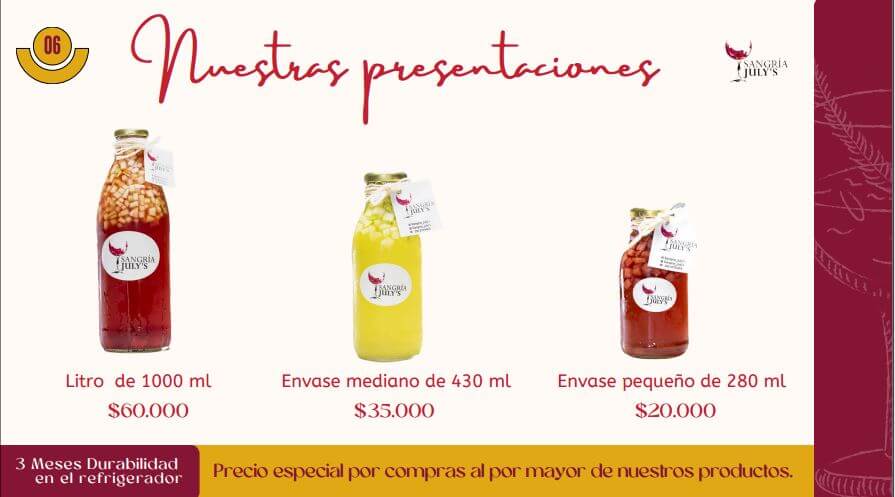 SANGRIA JULY'S